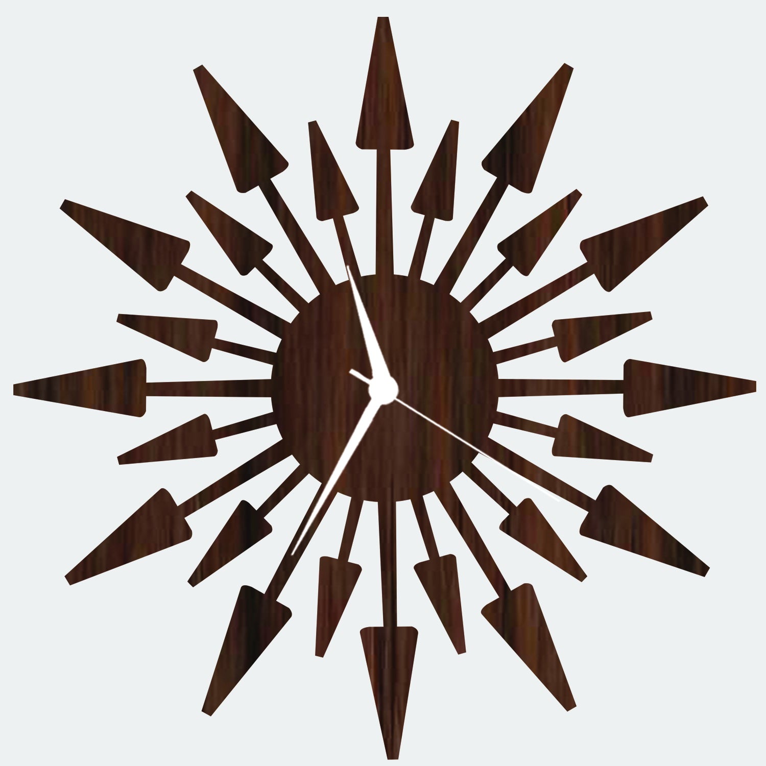 Arrows Shape wooden Wall Clock (1510061)