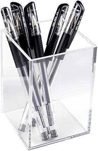 Premiun Pen Stand Pen Holder Spoon Stand Toothbrush Stand Multipurpose Clear Acrylic