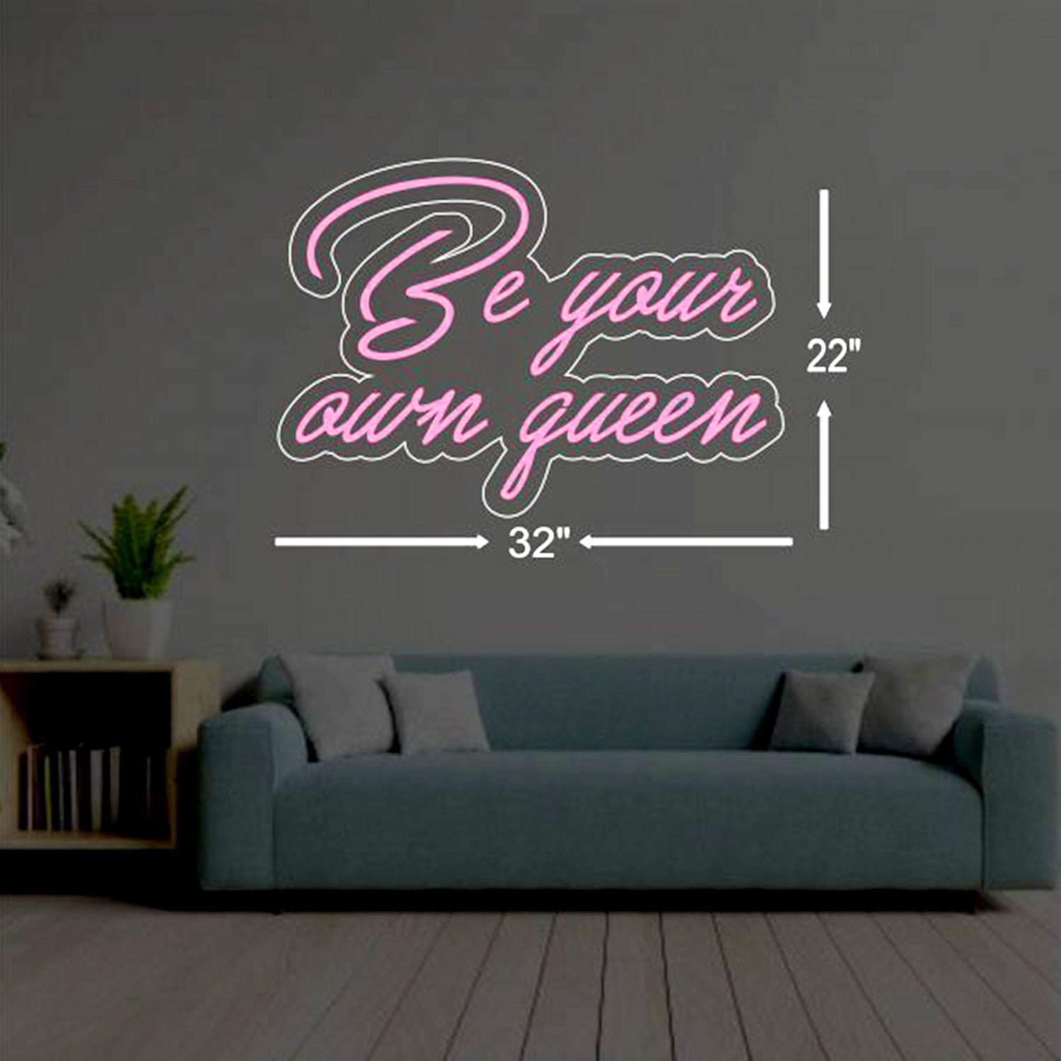 Be Your own Queen Neon Sign (1540007)